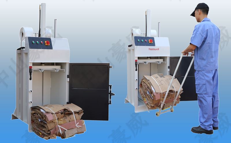 小型液壓廢紙打包機(jī)圖片